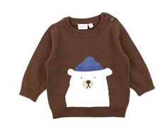 Name It mustang knit blouse polar bear